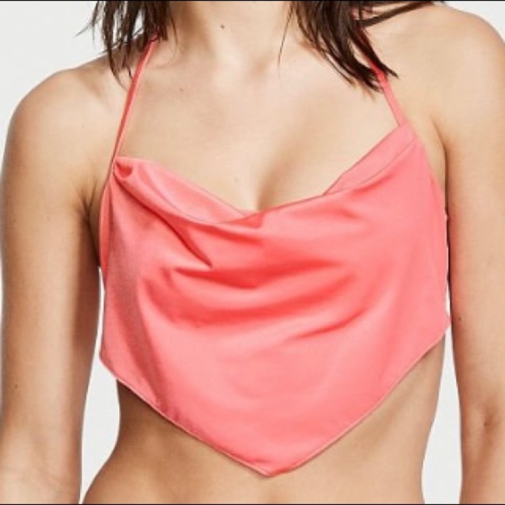Victoria’s Secret Swim Tie-Neck Halter Bikini Top